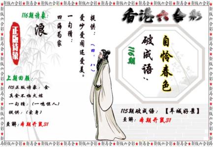 诗象破成语