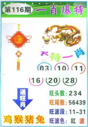 一肖爆特