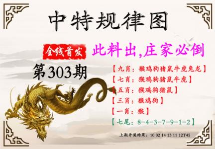 中特规律图