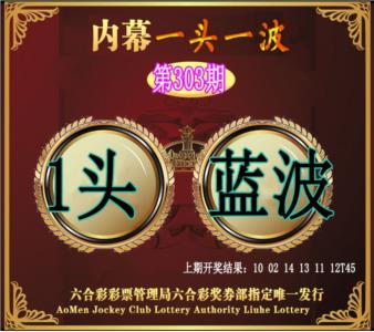 澳门一头一波