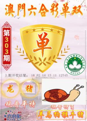 六合单双图
