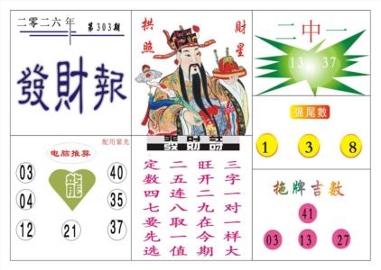 发财报