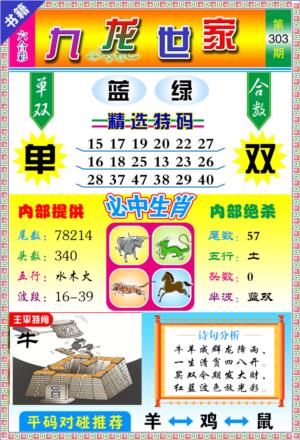 澳门九龙宝典