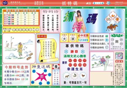 118抓特码A(新图)