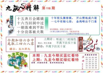 九龙精解