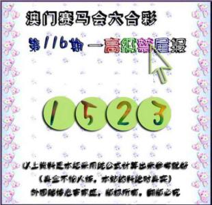 赛马会高级禁尾报