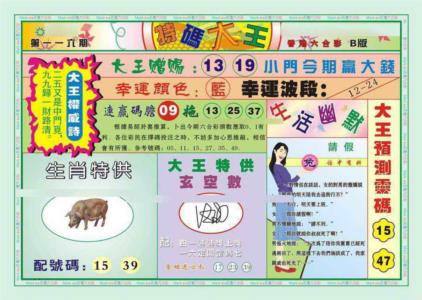 特码大王B（新图）