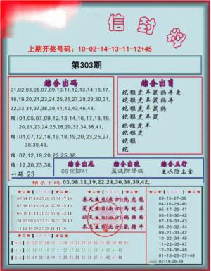 信封料