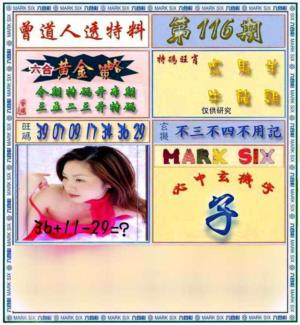 曾道人透马料