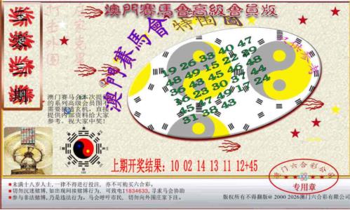 赛马会高级特围图