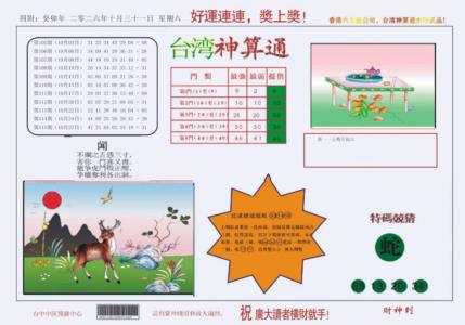 4-台湾神算