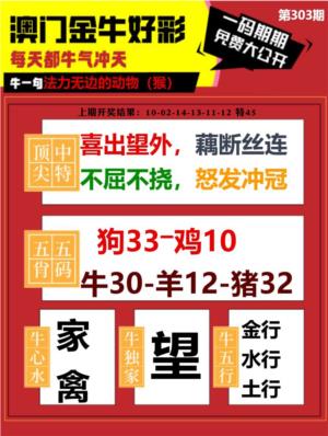 金牛好彩