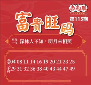 富贵旺码