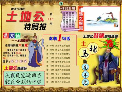土地公特码报A