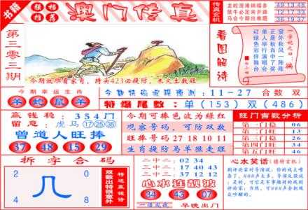 澳门传真玄机