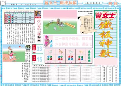 曾女士铁板神数A