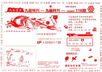 九龙特新刊