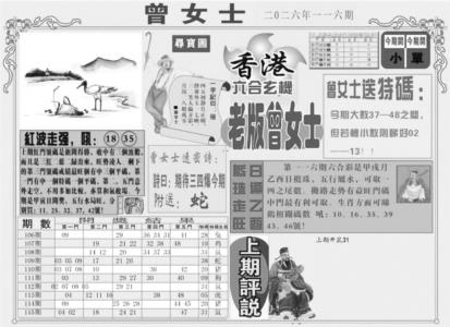 老版曾女士A
