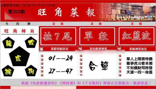 旺角菜报