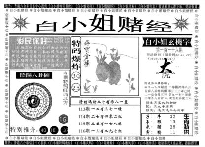 白姐赌经