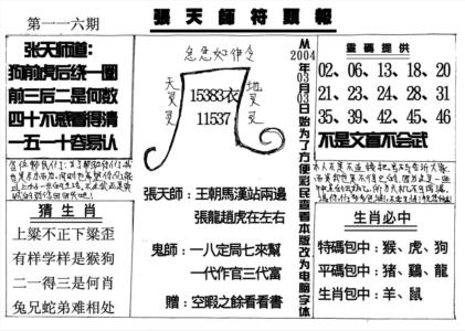 张天师