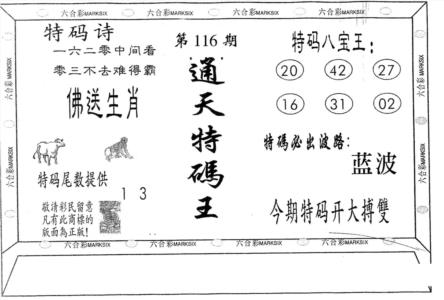通天特码王