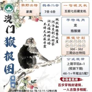 澳门猴报图