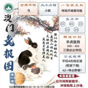 澳门兔报图