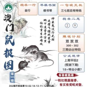 澳门鼠报图