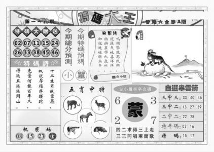特码大王A（新图）