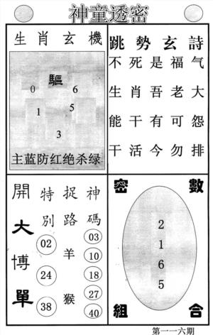 神童透密