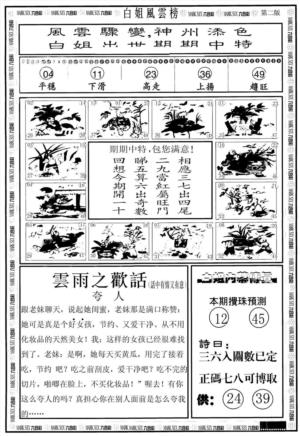 白姐风云榜B
