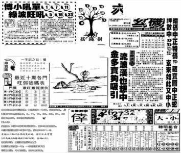 当日玄机(早)