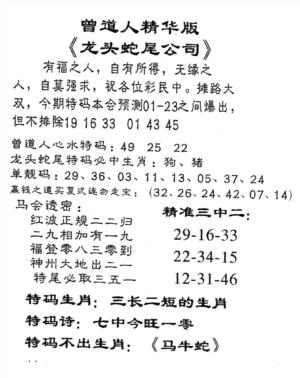 龙蛇精华