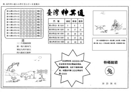 新潮汕台湾神算
