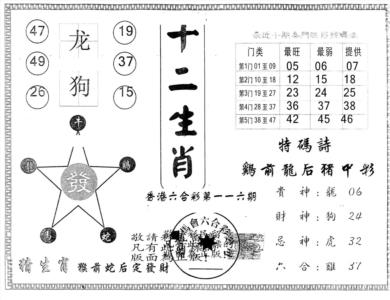 另版十二生肖