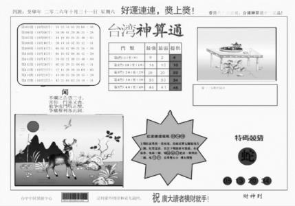 台湾神算(正版)