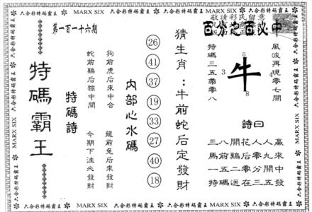 特码霸王A