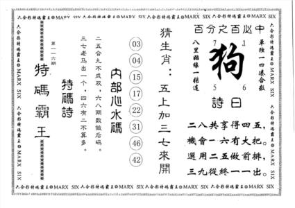 特码霸王